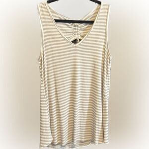 Jane and Delancey Striped Tank Size Small